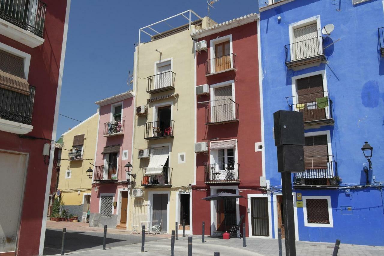 Ar35 Coqueto Apartamento En Primera Linea Del Casco Antiguo Villajoyosa Exterior foto